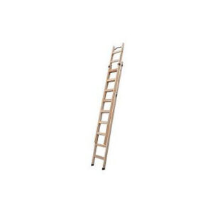 escalera de madera x cuerpo